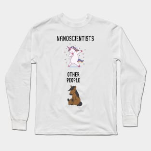 Nanoscientists vs, Other People Long Sleeve T-Shirt